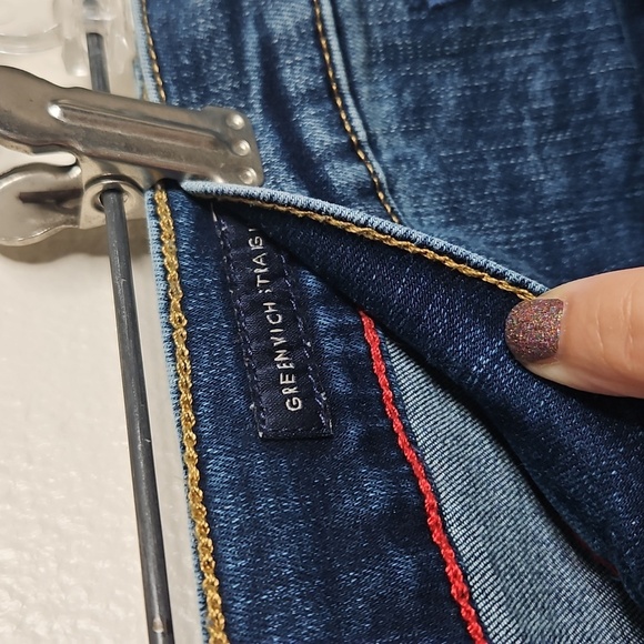 Tommy Hilfiger Womens Blue Denim Jeans Mid Rise Size 10 - Picture 7 of 9